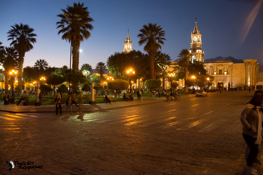Arequipa Peru Plaza de armas