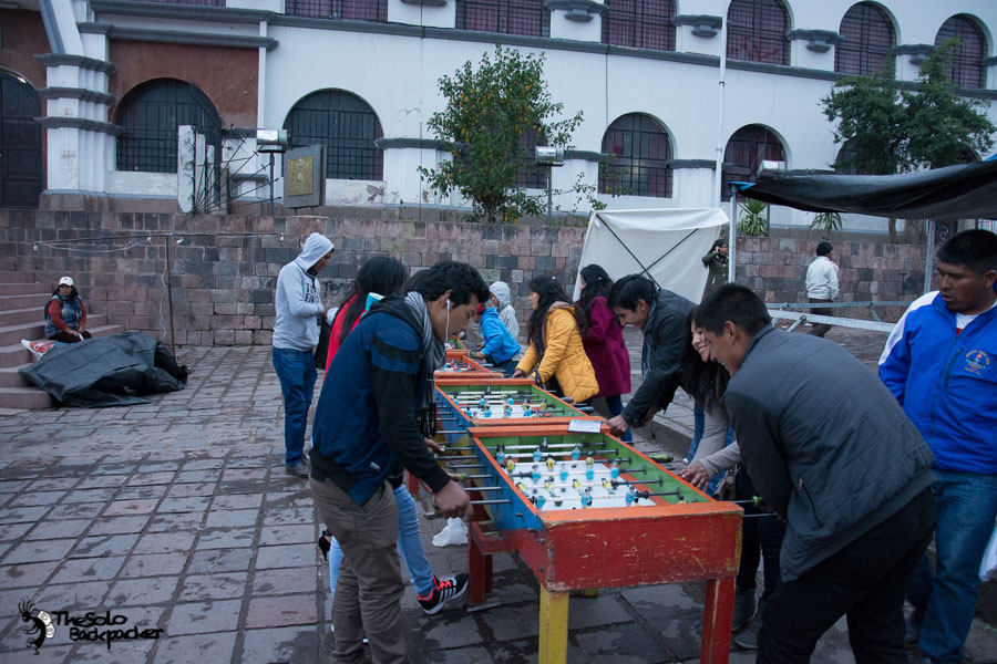 locals in cusco