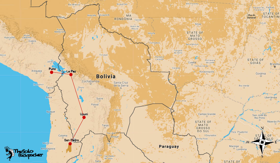 bolivia-map-thesolobackpacker