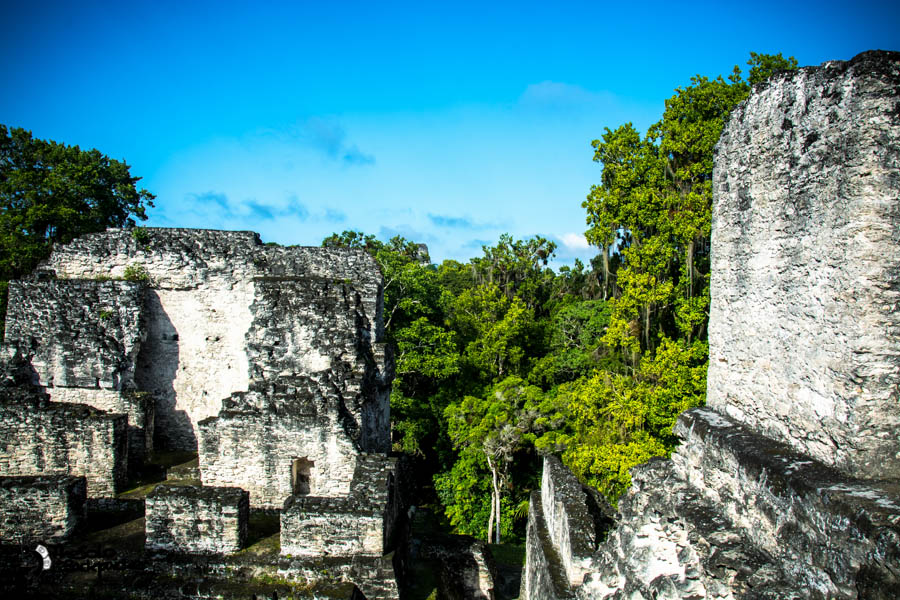 Tikal ruin Guatemala backpacking itinerary