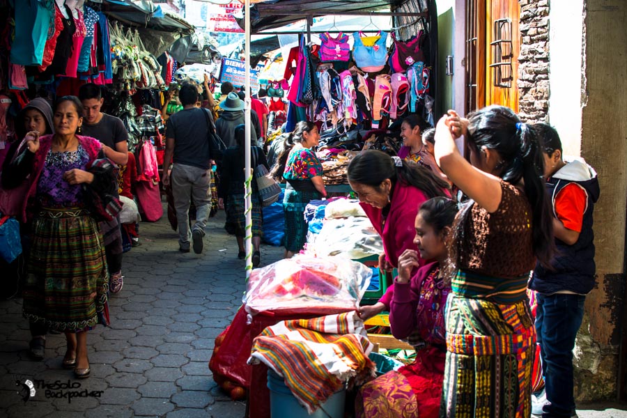 Snaps from Chichicastenango Market Guatemala backpacking itinerary