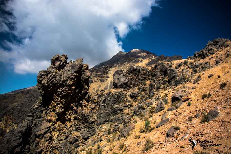 top of Iztaccíhuatl Mexico backpacking Itinerary