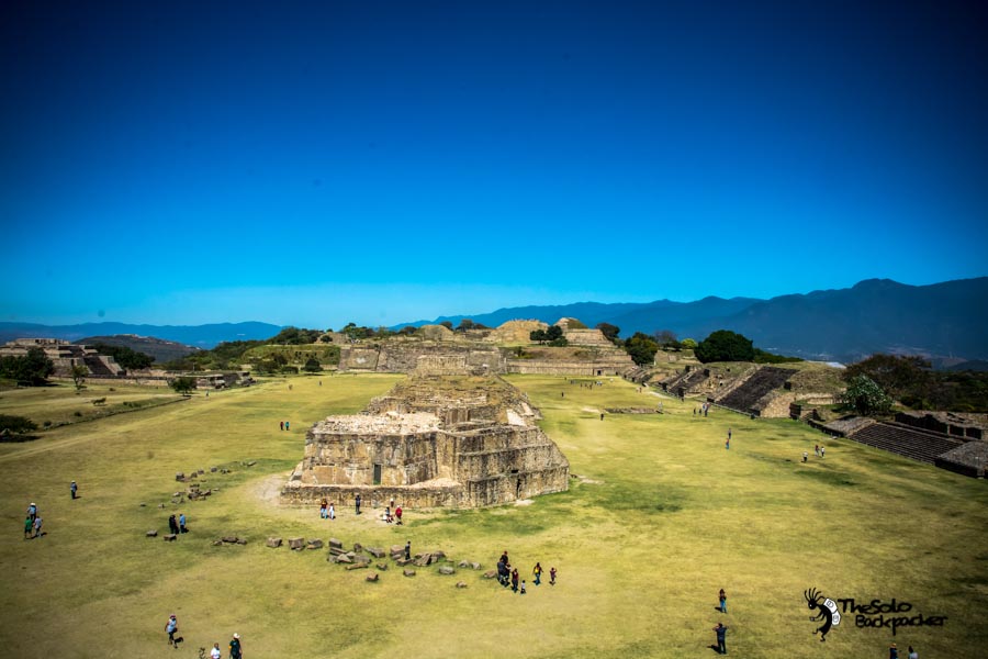 Monte Alban. Mexico backpacking itinerary