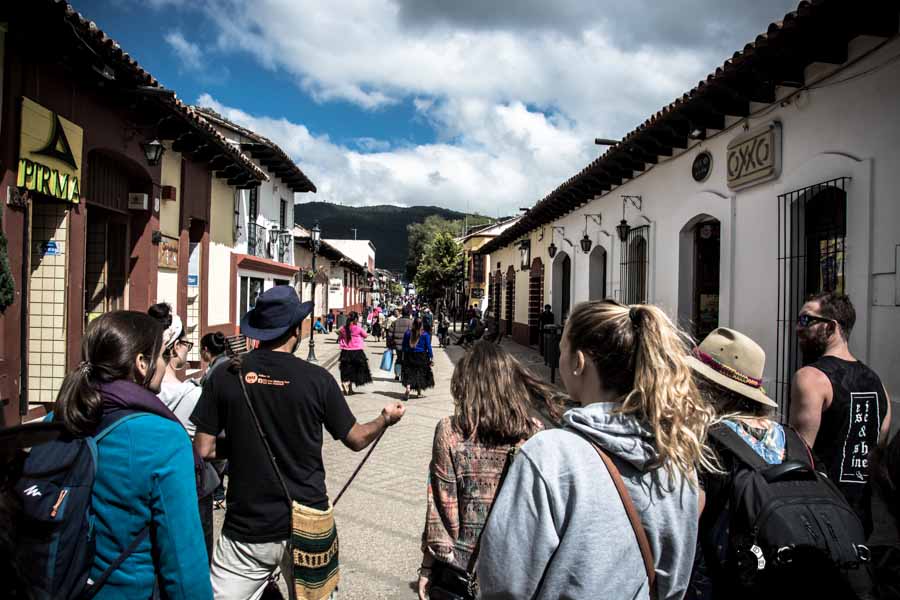 San Cristóbal free walking tour Mexico backpacking itinerary