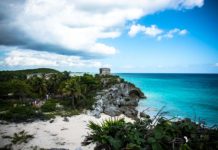 Tulum ruins,Mexico backpacking itinerary