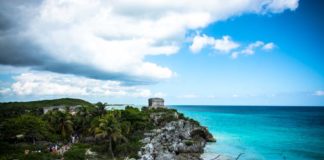 Tulum ruins,Mexico backpacking itinerary